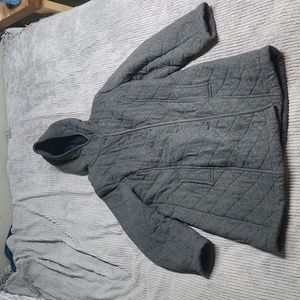 Lands End Women's Insulated Quilted Maxi Primaloft ThermoPlume Coat